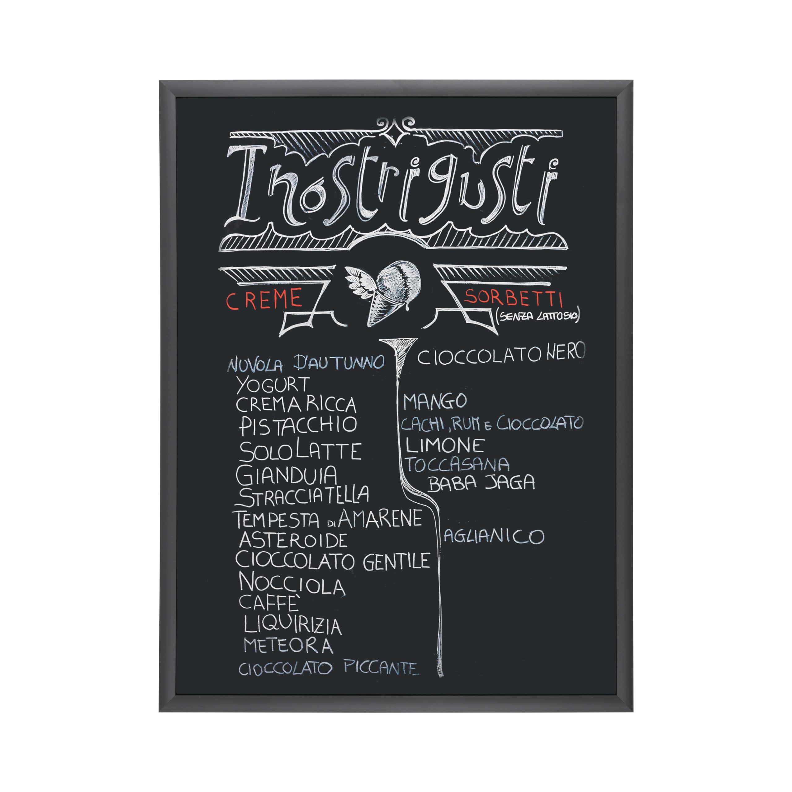 Bi-Office Classic Chalkboard 600 x 450 mm Black