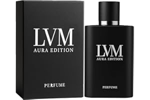 LVM AURA Cologne for Men, Pheromone Perfume, Enhance Social Attraction & Confidence, Fresh, Woody, & Fragrance, Long-Lasting 