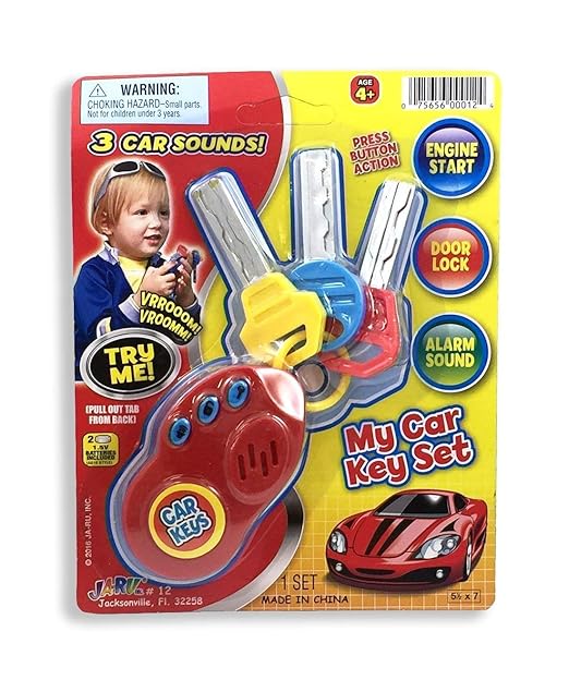Buy My Car Remote Key Set Baby ToyColors May Vary Online at Low Prices