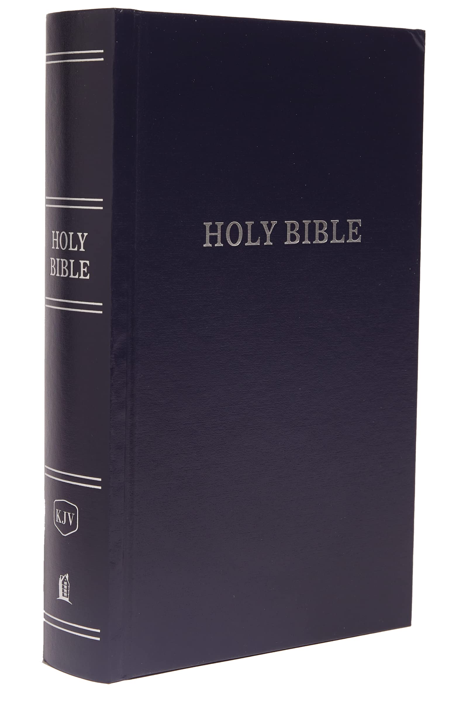KJV, Pew Bible, Large Print, Hardcover, Blue, Red Letter, Comfort Print: Holy Bible, King James Version