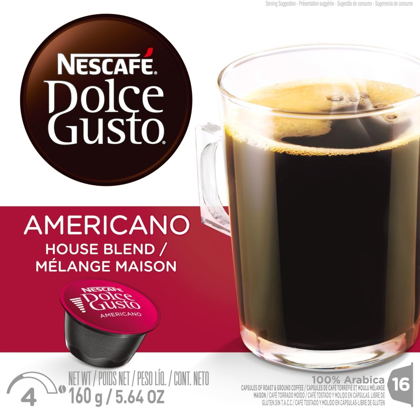 NESCAFÉ Dolce Gusto Americano Coffee capsules (Pack of 1) Amazon.ae