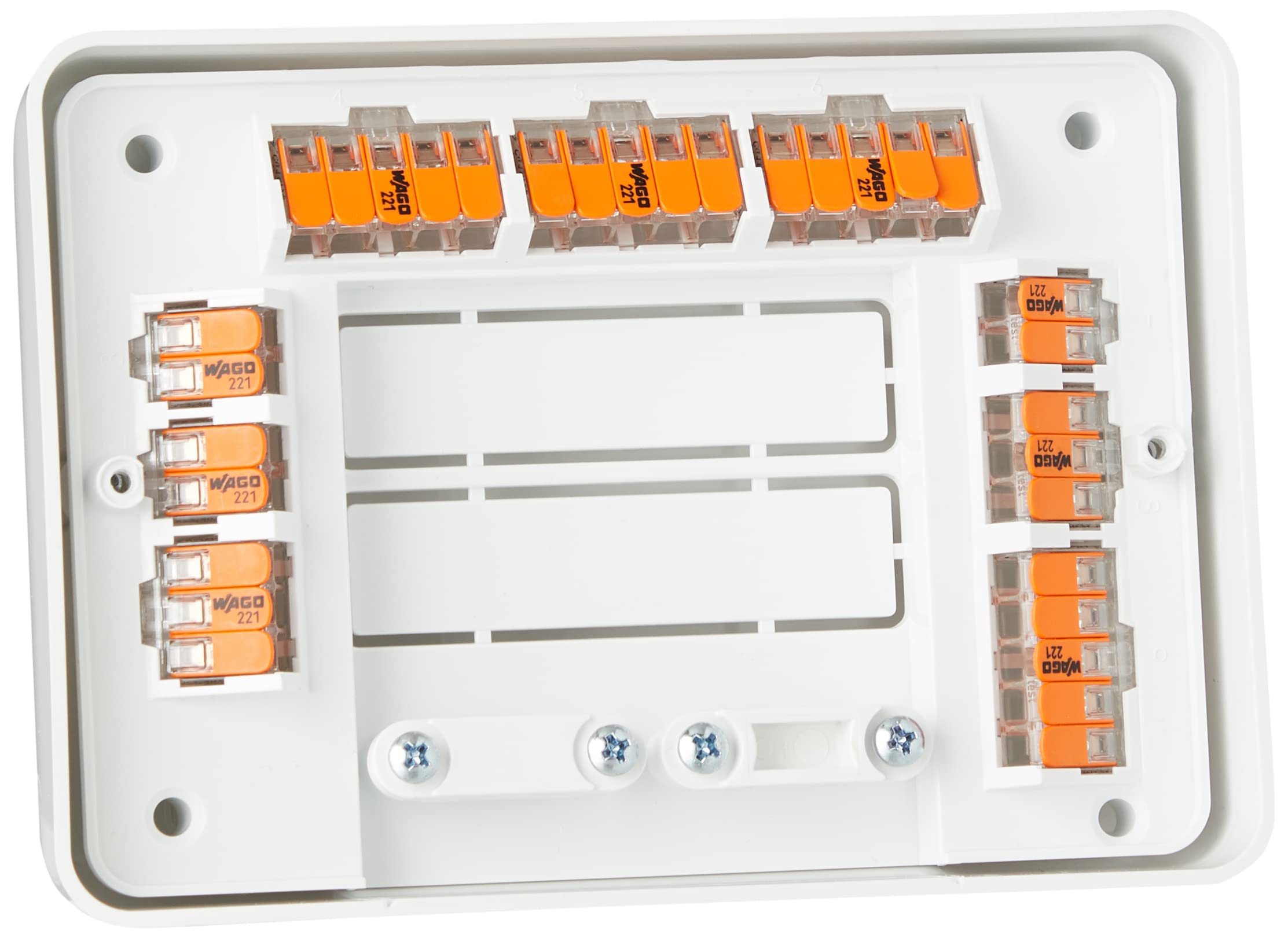 WAGO mBox L32 Wiring Centre Junction with 221 Series Compact Lever Connectors Part No. 60362958 x1