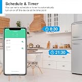 ANTELA Smart Plug with Energy Monitoring 2.4GHz WiFi 13A 4 Pack view 4