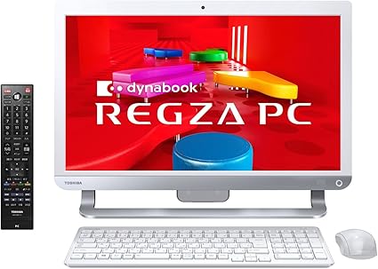 Amazon 東芝 Regza Pc D713 T7jw Pd713t7jbmw Win8 Ci7 2 4ghz メモリ 8gb Hdd 2tb ドライブ 21 5インチ W Lan リカバリdtod 地デジ Hdmi Webカメラ リュクスホワイト 東芝 Toshiba デスクトップ 通販