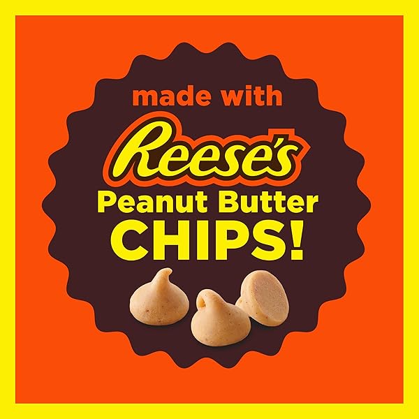 BETTY CROCKER REESE’S BROWNIE MIX WITH REESE’S PEANUT BUTTER CHIPS, HOLIDAY BAKING, 16 OZ