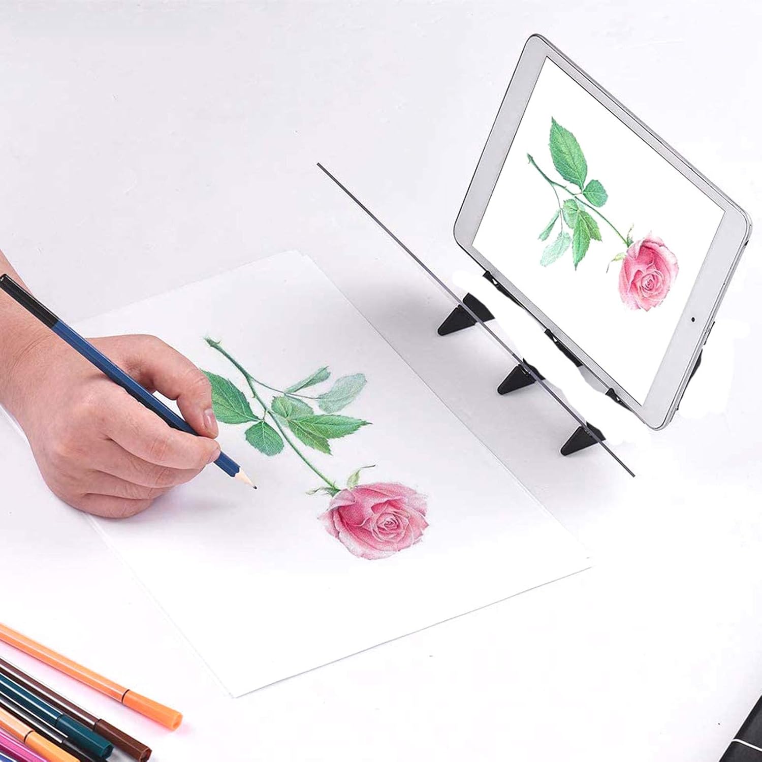 pics Easy Painting Drawing Pictures portable optical dessert projector