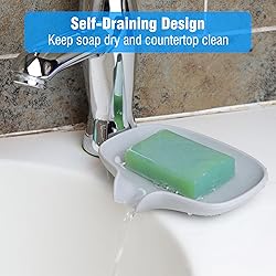 3 Pack Soap Bar Holder, AIMAIAIMAI Self Draining