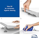 Bemis Click & Clean D-Shape Toilet Seat with Soft-Close, Antibacterial view 4