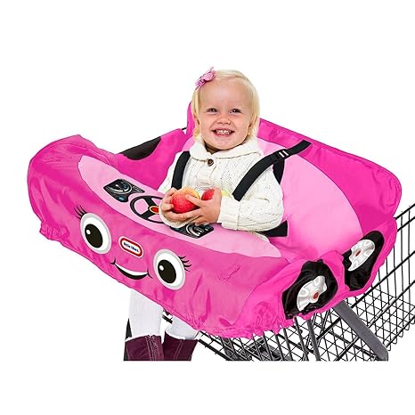 cozy coupe shopping cart pink