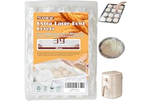 30 Pcs 39'' Large Bowl Covers for Half Sheet Pan(24x16, 21x15, 18x13 inch) and Mixing Bowl&Dough Proofing/Foil Pans,Fits Bowl