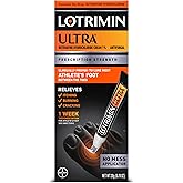 Lotrimin Ultra with No Touch Applicator,1 Week Athlete's Foot Treatment Cream. Prescription Strength Butenafine Hydrochloride 1%,Cures Most Athlete’s Foot Between Toes,Antifungal,0.7 oz (20 Grams)