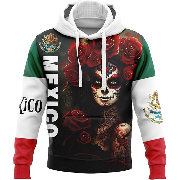 Amazon.com: FAYBA Mexican Hoodies Aztec Mexico Mexican Hoodies 3D