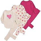 VARMILO Toddler Girl Clothes Sets Fall Warm Sweatshirt Pants Long Sleeve Winter Outfits Size 2-8 Years