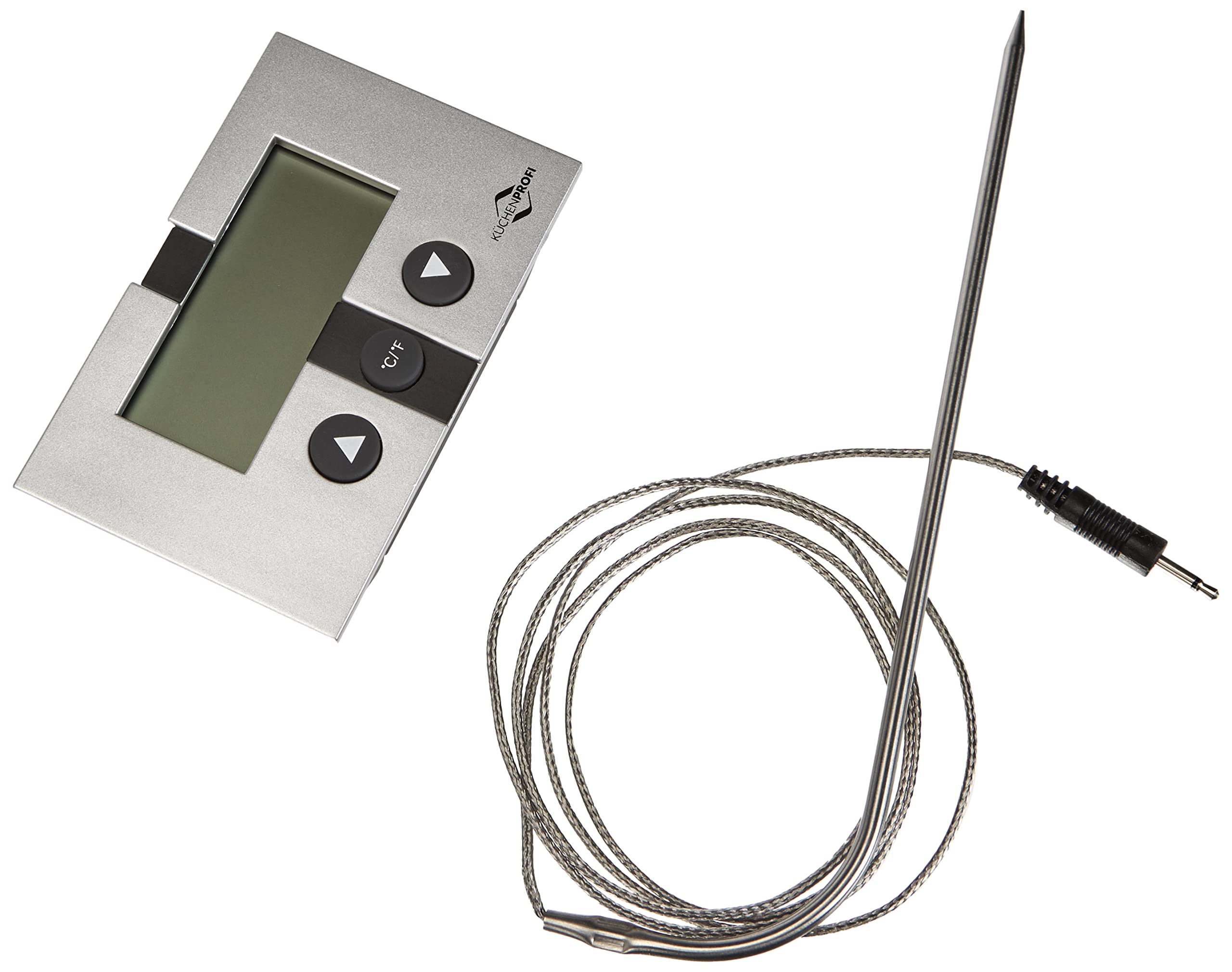 Küchenprofi Digital Roasting Thermometer, Stainless Steel, Silver, 2.7 x 9.5 x 6 cm