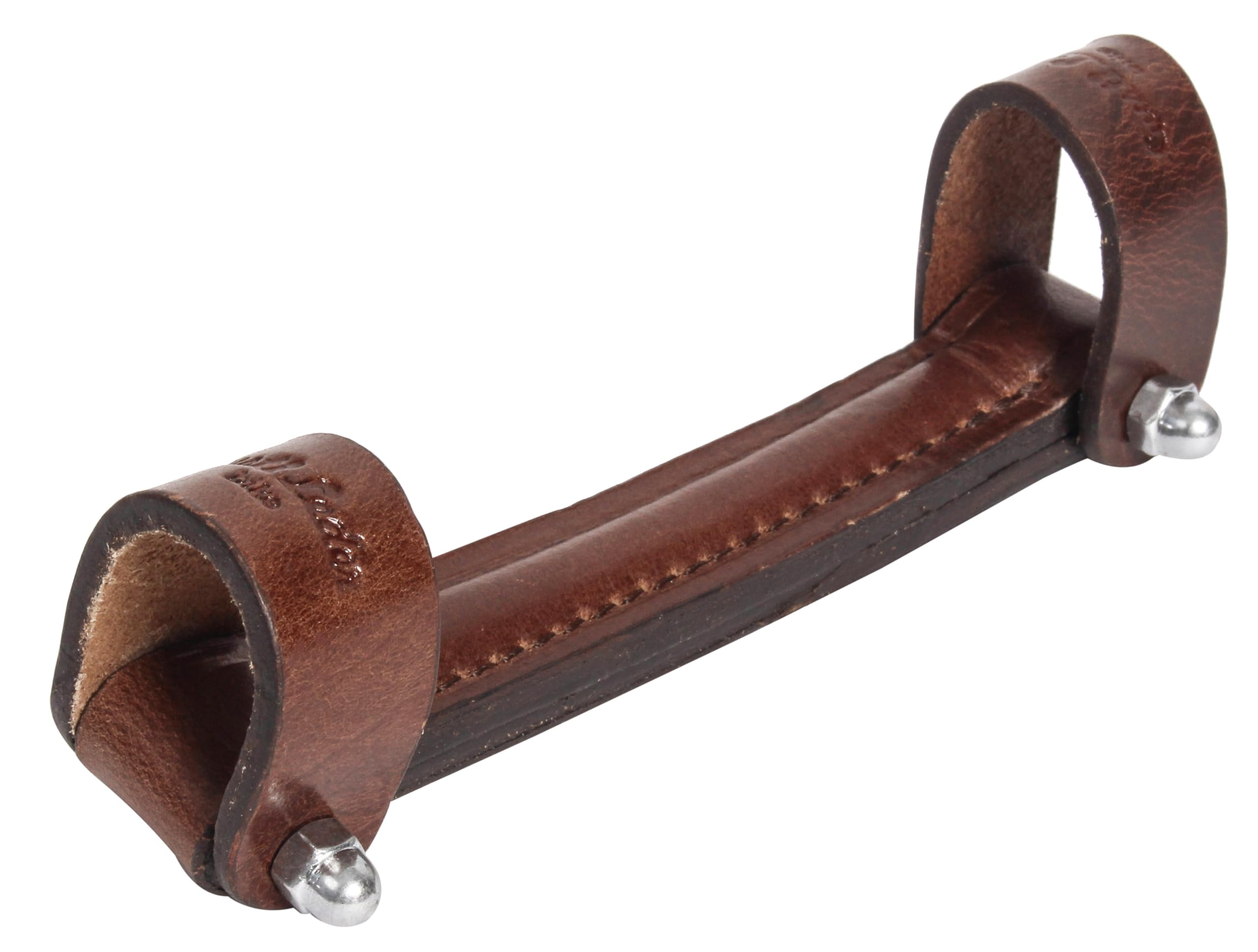 Gusti Bicycle rack transport handle Braun leather men women - Franck B. Gusti Bag Waterproof