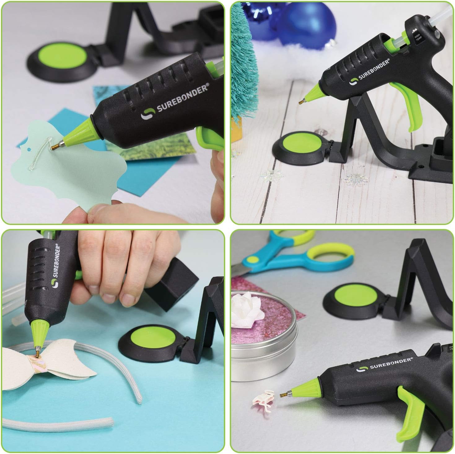 Surebonder CL-195F Cordless/Corded Detail Tip 20W High Temp Mini Glue Gun: Arts, Crafts & Sewing