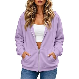 Fleece Jacket Women Oversized Zip Up Hoodie Winter Cute Hooded Sweatshirt | Wind Breaker, Fleece Zip Up Hoodie, Zipper, Long