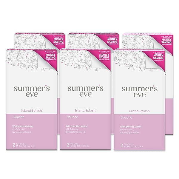 SUMMER’S EVE DOUCHE FOR WOMEN, ISLAND SPLASH, GENTLE...