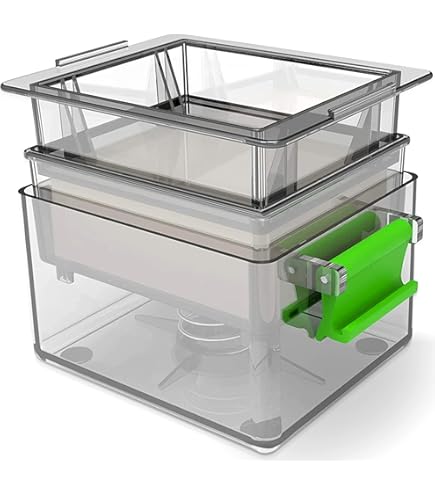 Large Stainless Steel Tofu Press (2-Pack) - Commercial/Home Use, 304 Steel With Drip Tray, Mirror Or Brushed Finish