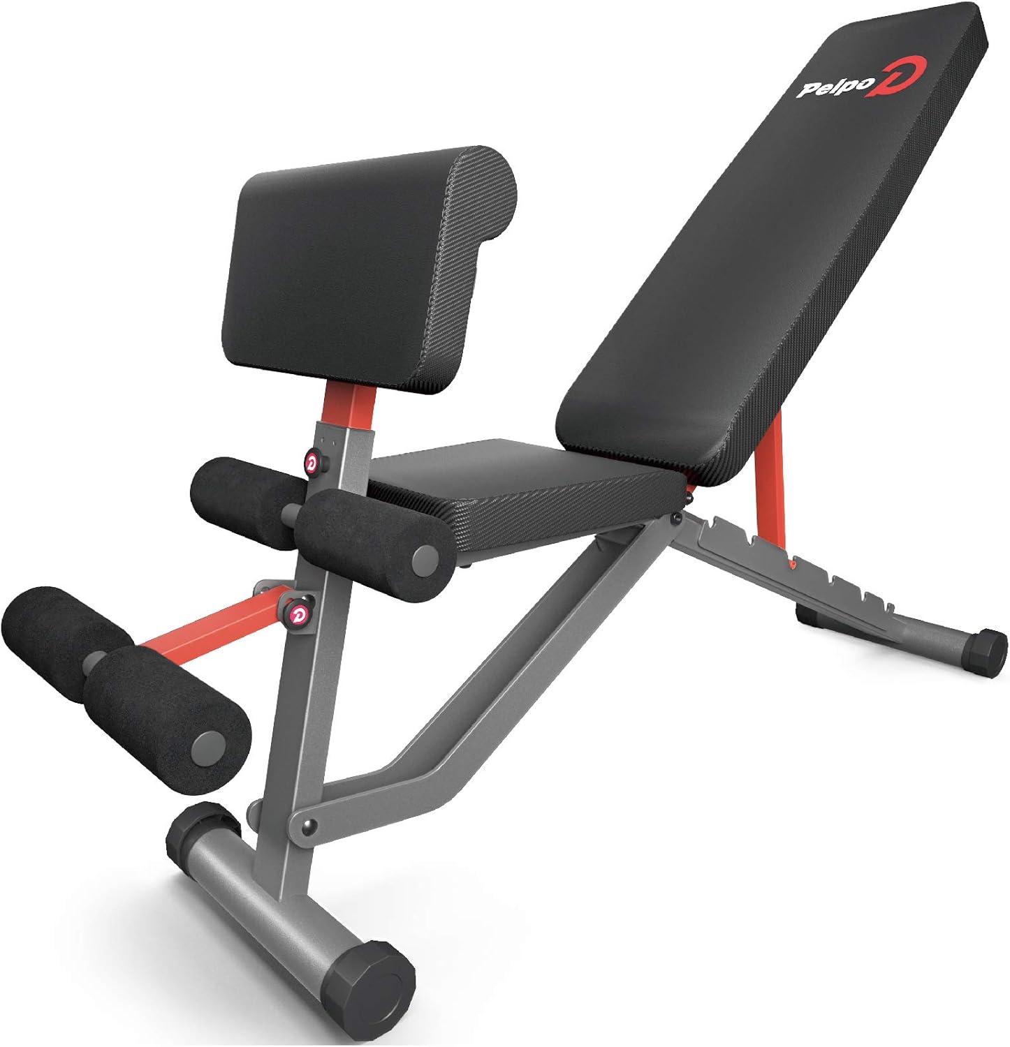 pelpo Weight Bench for Full Body Workout, Adjustable Strength Training Bench Press in Home Gym