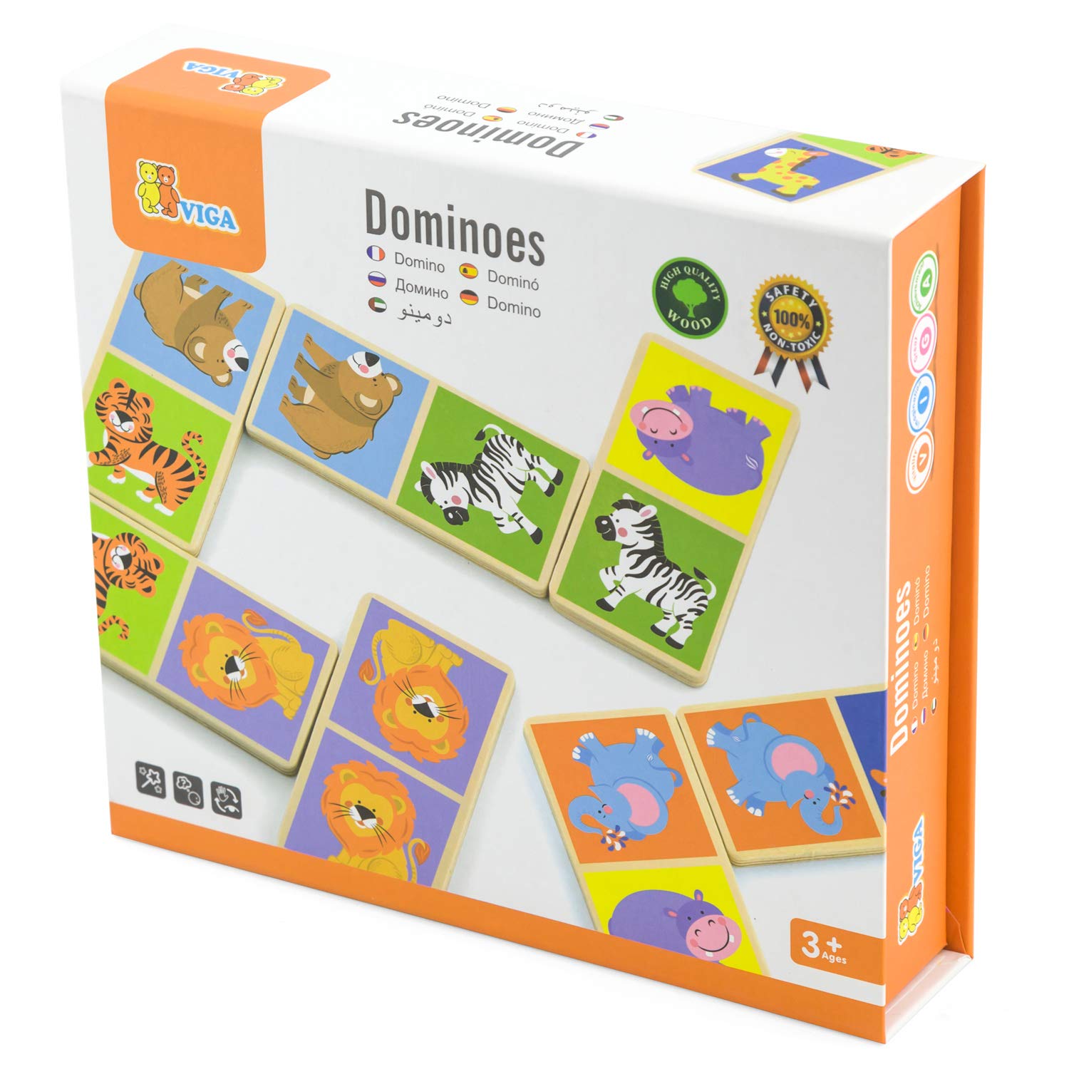 Viga "Wildlife" Domino Game