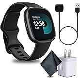 Fitbit Versa 4 Fitness Smartwatch with Daily Readiness, GPS, 24/7 Heart Rate, 40+ Exercise Modes, Fit Bit Smart Watch for Men