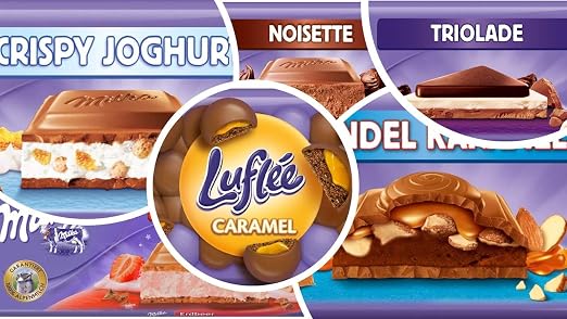 Milka Schokolade Xxl 300 Gramm Mischpaket 10 Tafeln 3 Kg Amazon