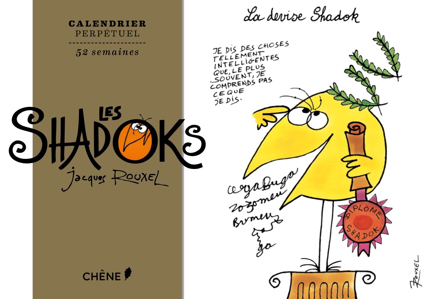 Calendrier Shadoks Rouxel Jacques Amazon Com Books