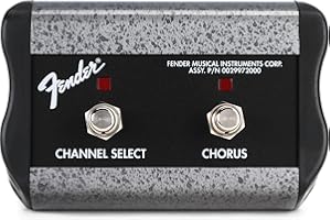 Fender 099-4057-000 2-Button Footswitch: Channel/Chorus On/off with 1/4-Inch Jack