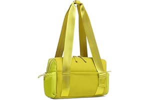 SUIKIHUM Mini Gym Bag for Women, Yoga Small Sports Bag for Women Girls, Waterproof PU Fitness Tote with Wet Compartment, Avocado Green