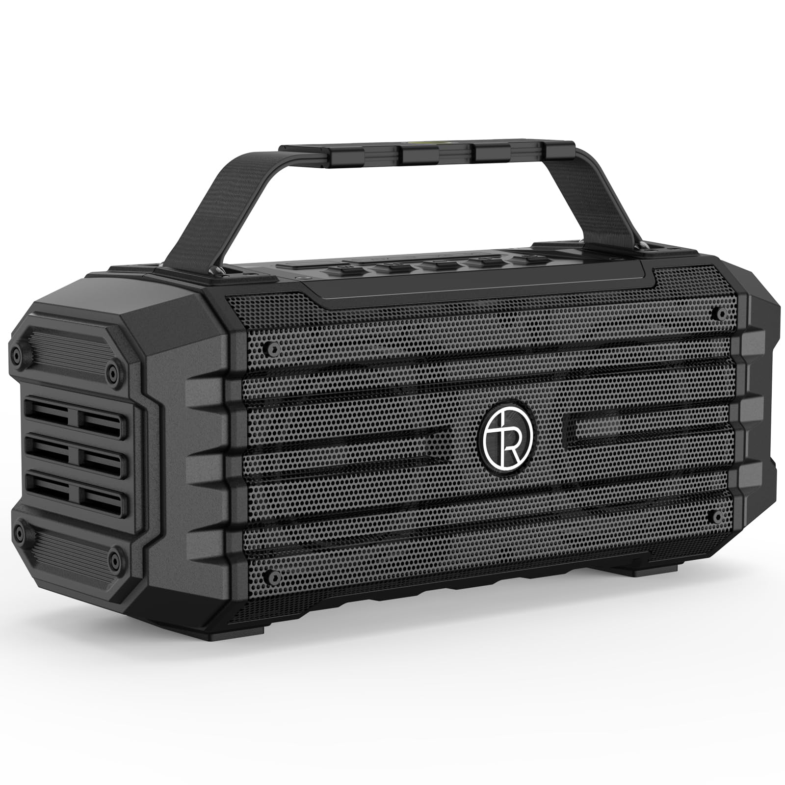 Photo 1 of Bluetooth Speaker 120W Peak 80W Portable Wireless Hi-Fi Loud Outdoor IPX6 Waterproof Big Party Speakers with Deep Bass, TWS Pairing, DSP Sound Boombox for Home Camping Beach