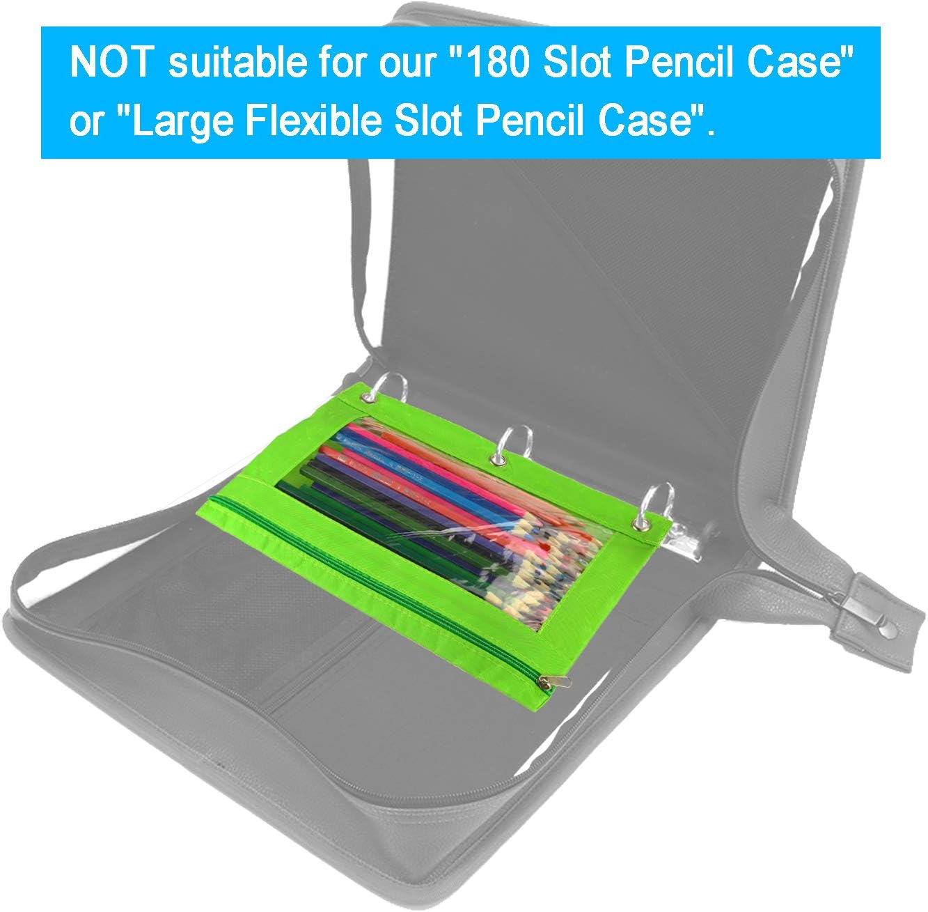 YOUSHARES Pencil Pouch 3 Ring - Image 3