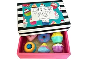 MINERAL ME CALIFORNIA Bath Bombs Gift Set for Christmas - Bath Bombs for Girls, 6 Aromatherapy Natural BathBombs w/Organic Ingredients Skin Moisturizing Bubble BathBombs for Women Relaxing, Kids Stocking Stuffers