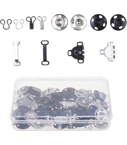 Keadic Assortiment De 152 Paires De 3 Styles De Crochets De