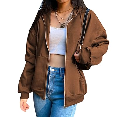 y2k oversized zip up hoodie