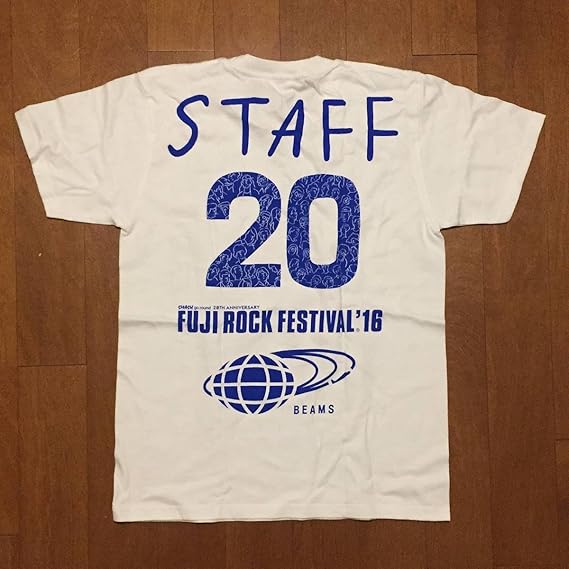 Amazon フジロック 16 ビームス Tシャツ スタッフ S 160 レディース Beams Fujirock Fuji Rock 16 メンズ Staff Tee フェスティバル Tシャツ カットソー 通販