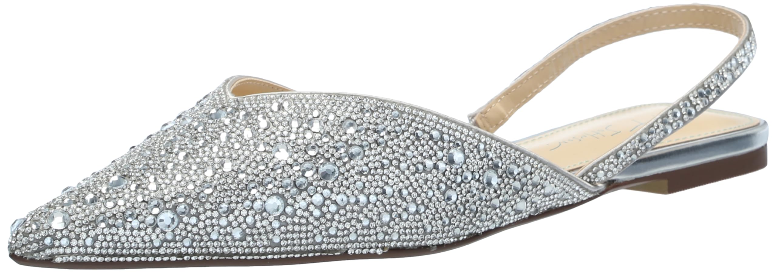 Betsey Women’s Vance Mule, Silver, 9.5