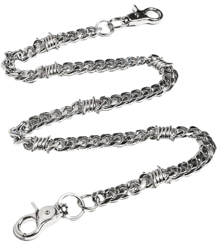 Amazon.com: KIMTUR Men's Wallet Chain 34'' Heavy Biker Trucker