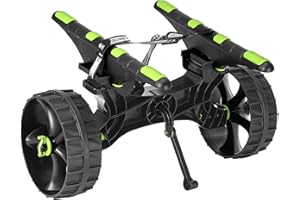 RAILBLAZA C-Tug R Heavy Duty Kayak Cart with Puncture Free Wheels, Adjustable Hull Rails and 220lb Loading Capacity