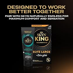 SKYN King Elite Large Extra Glide Non-Latex Condom