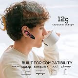 Micool DY20Plus Trucker Bluetooth Headset Noise Cancelling 30H Talk Time Caller view 6
