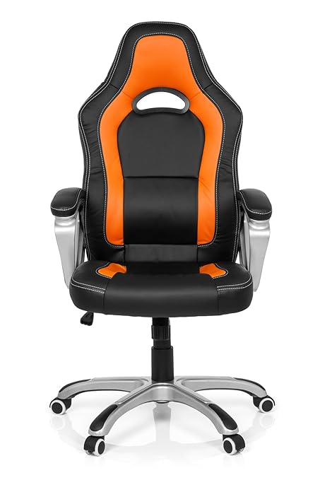 title=Sedia da gaming GAMING ZONE PRO AB100, sedia presidenziale con braccioli, ideale