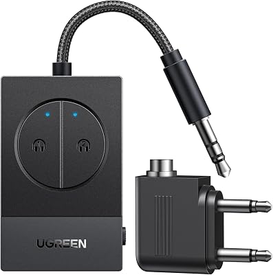 Trasmettitore Bluetooth 5.4 per TV Aereo Aux 3,5 mm
