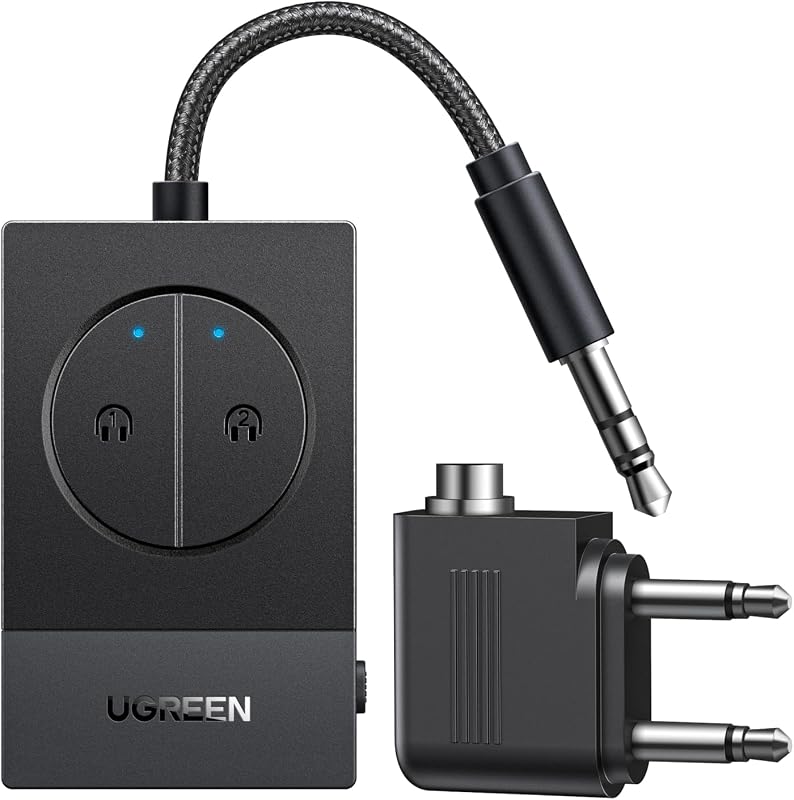 Transmisor Bluetooth 5.4 para TV Aux 3.5mm Emisor Bluetooth Jack