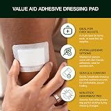 Value Aid Wound Dressings Adhesive Breathable 6x7 cm Pack 25 Sterile view 6