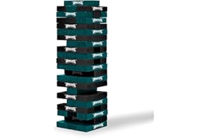 Wild Sports NFL Table Top Desk Stackers Game, 3" x 1" x .5"