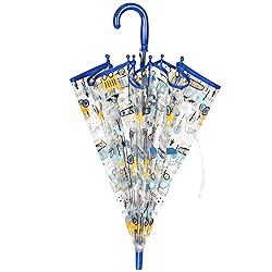 RONIARE Kids Umbrella Clear Bubble Umbrellas for