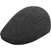 Kangol Wool 507 Flat Cap Dark Flannel