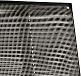 Europlast 300x200mm Black Metal Air Vent Grille Cover with Insect Mesh view 3
