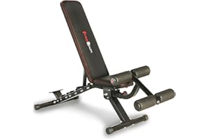 Fitness Reality 2000 Super Max XL - Adjustable Weight Bench - Bench Press and Workout Bench for Incline Decline Strength Training - No Gap Foldable Workout Benches for Home - 850 Pound Capacity